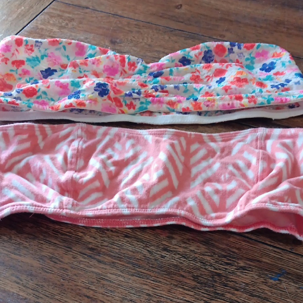 Floral and Chevron Womans Bras
